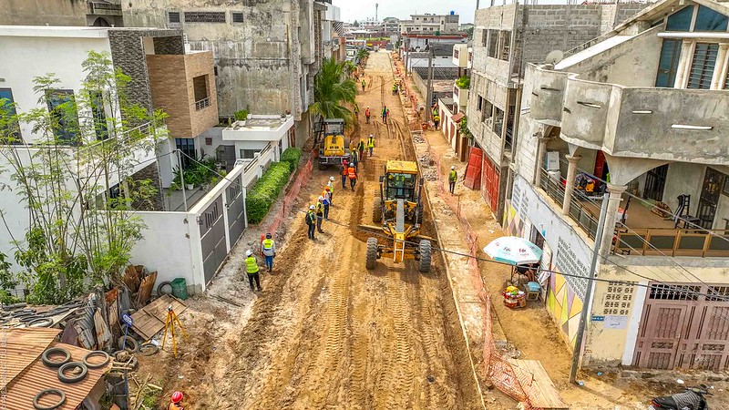 Asphaltage Phase B Cotonou : Un pas de géant pour l'attractivité de la Zone Fidjrossè-Togbin