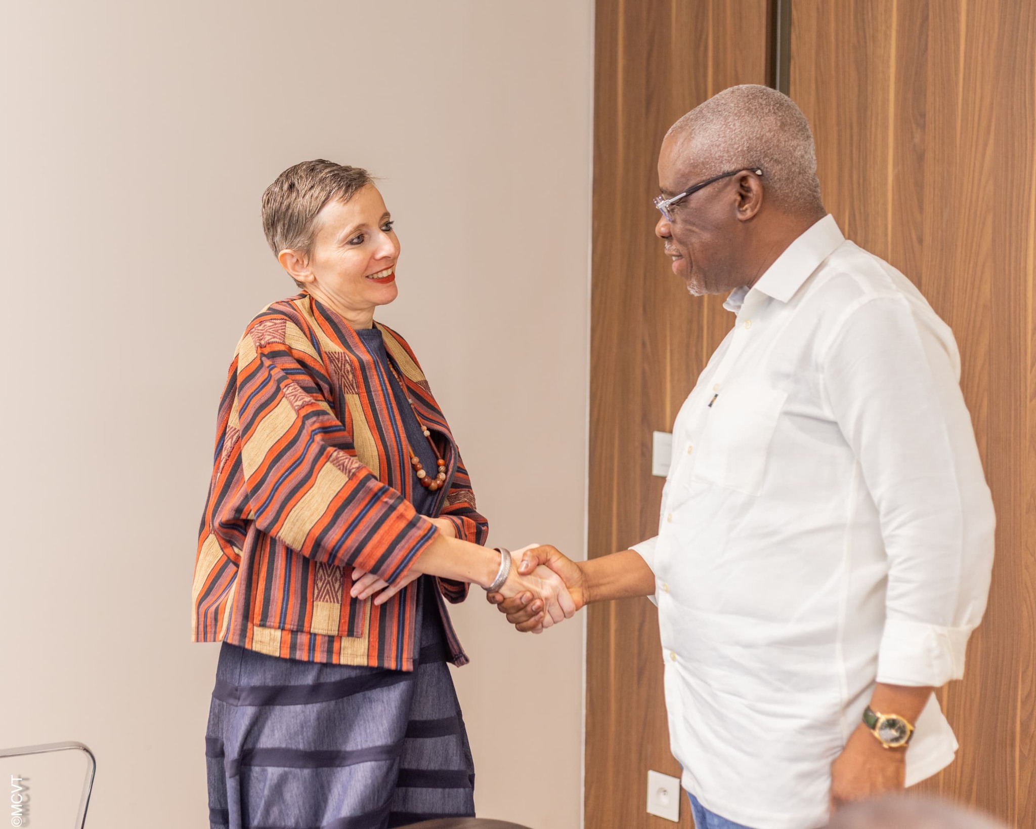 Audience au MCVT : José Tonato reçoit la nouvelle Directrice de la Coopération Suisse au Bénin