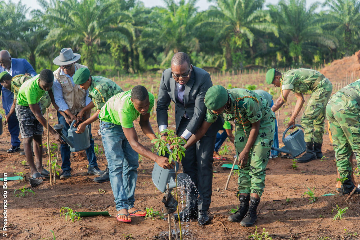 42e Journée nationale de l'Arbre : à Tori-Bossito, les enfants s'engagent pour les forêts