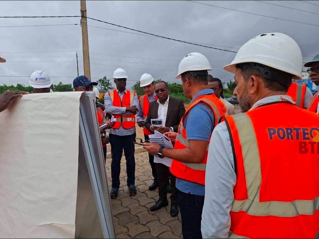 Infrastructures routières : le Ministre Georges ALÉ évalue l'avancement de plusieurs chantiers