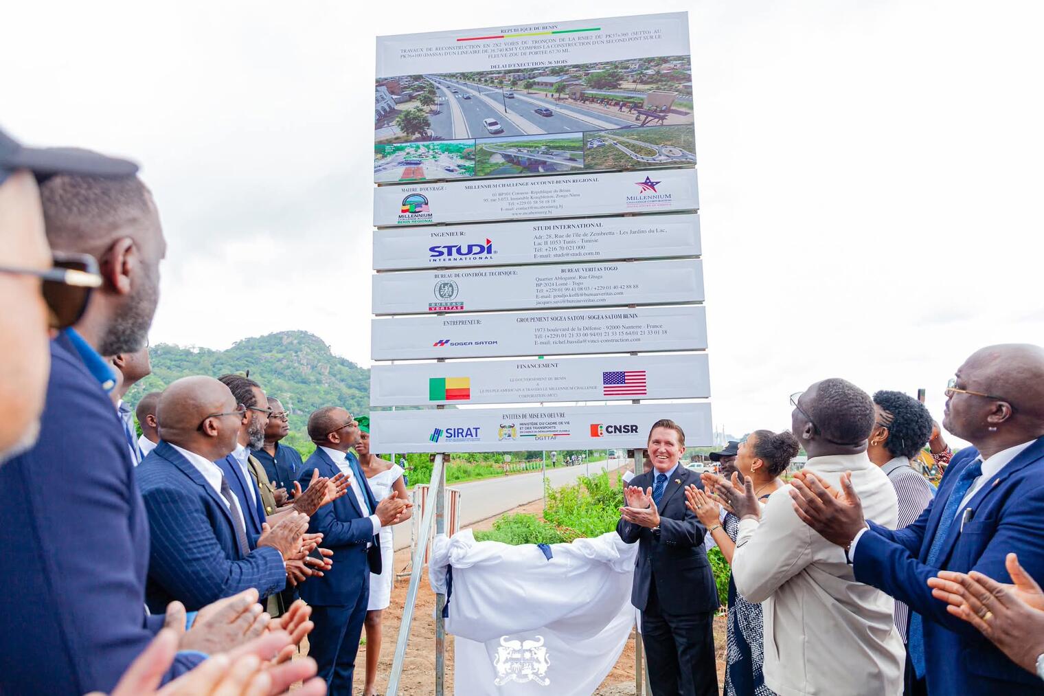 Route Setto-Dassa-Zoumè : le Gouvernement et le MCC lancent un chantier de 164,4 milliards FCFA