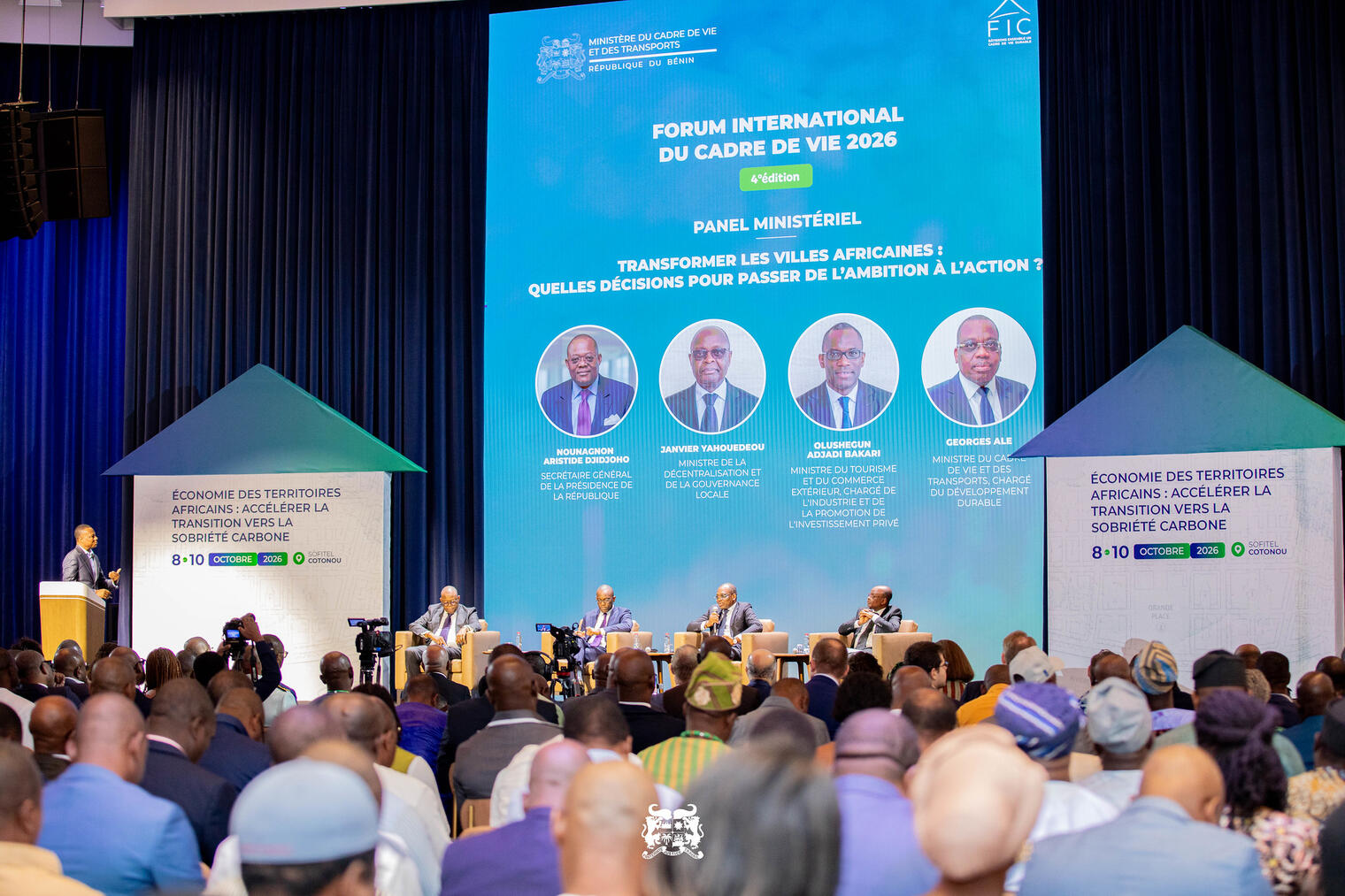 Transformation durable des villes africaines : la 4e édition du FIC s’ouvre à Cotonou